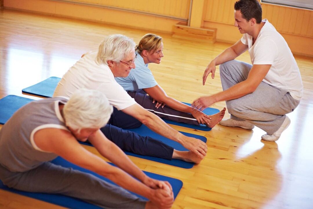 Terapeutická cvičení pro spinální osteochondrózu